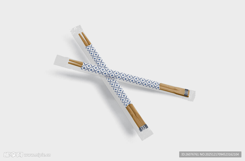 餐具包样机图片