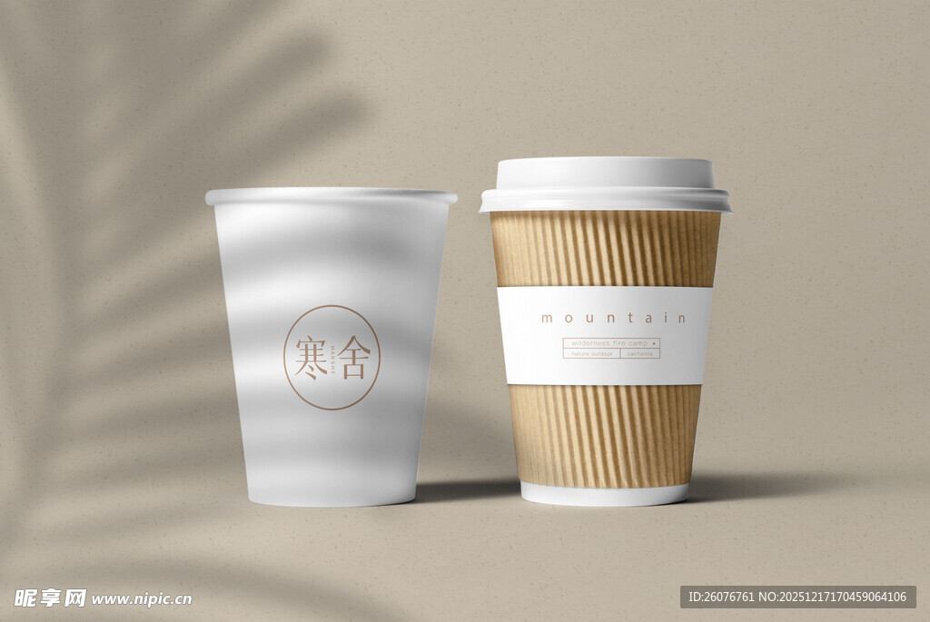 壁画相框海报样机图片