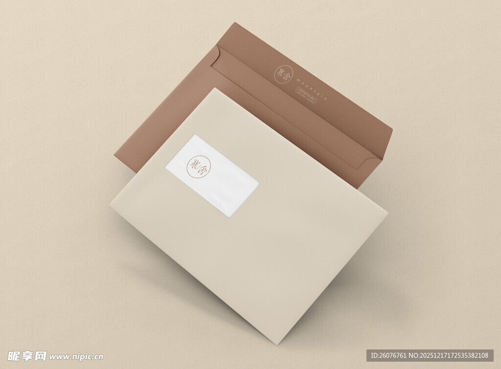 信封袋样机图片