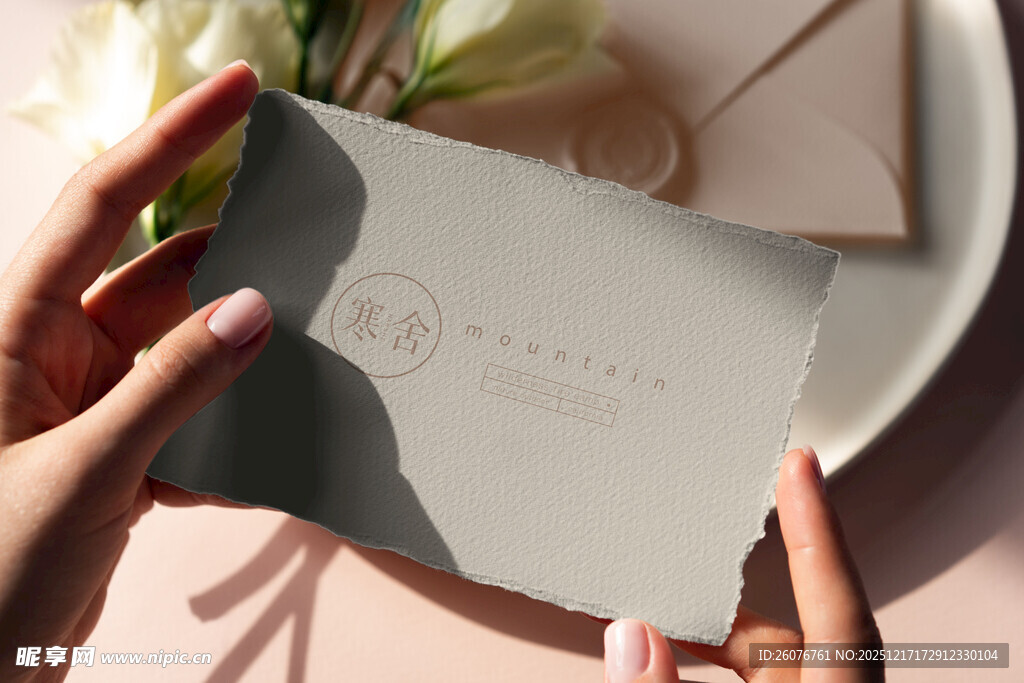 民宿品牌样机图片