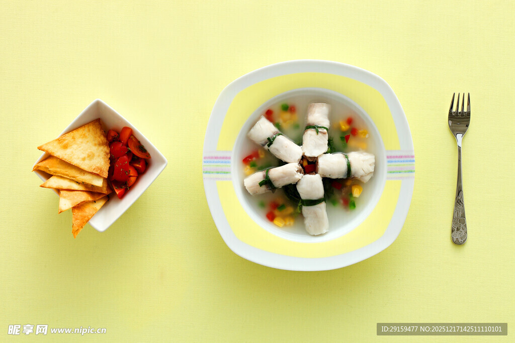 美味甜点与小吃组合