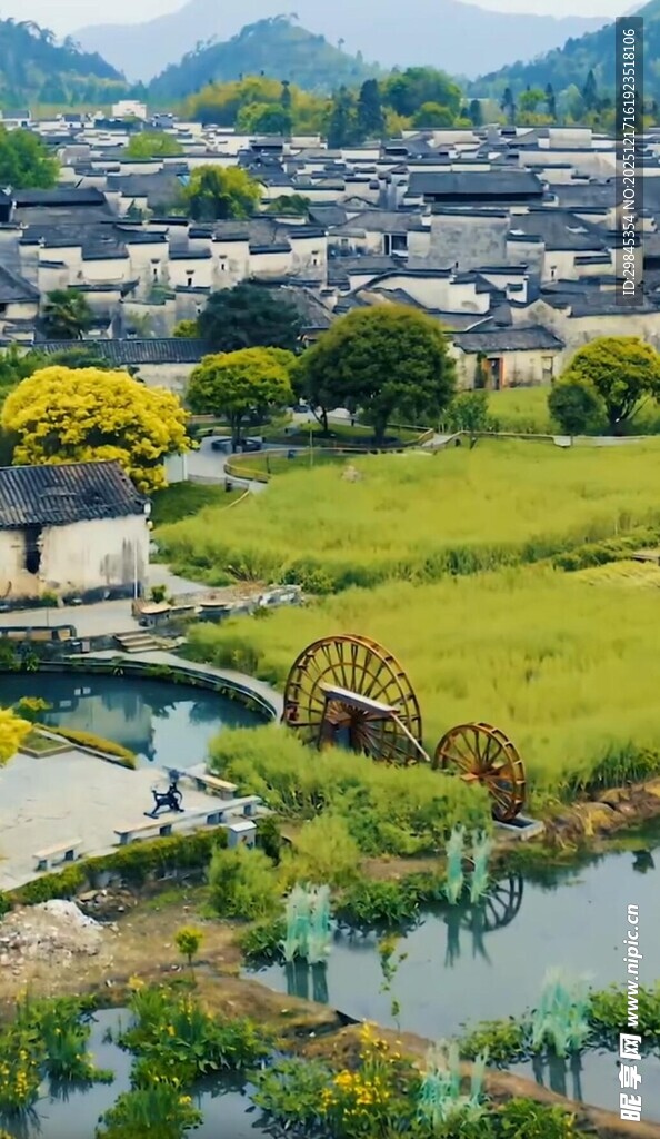 江南水乡田园风光美景