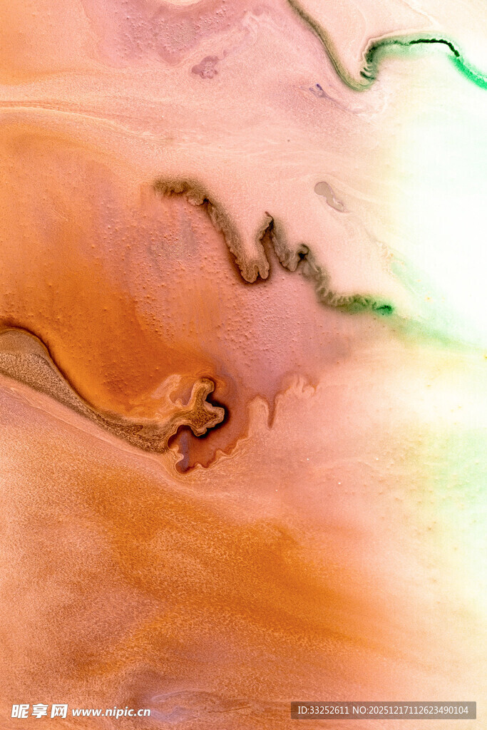 梦幻纹理的多彩大理石