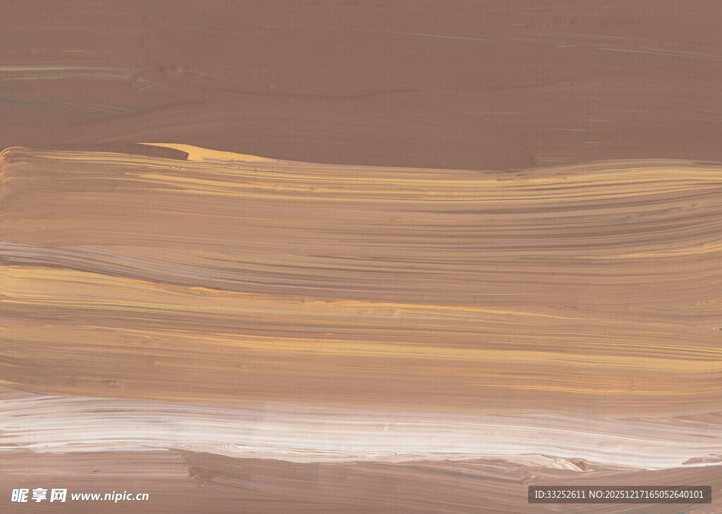 抽象棕黄色调笔触纹理