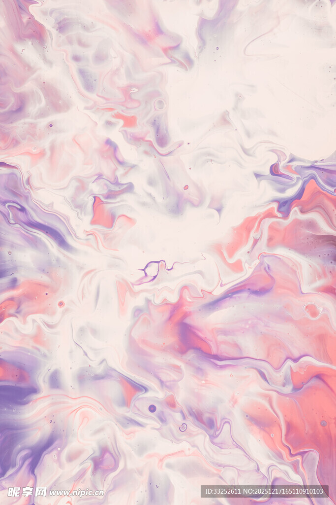 梦幻流体色彩艺术画面