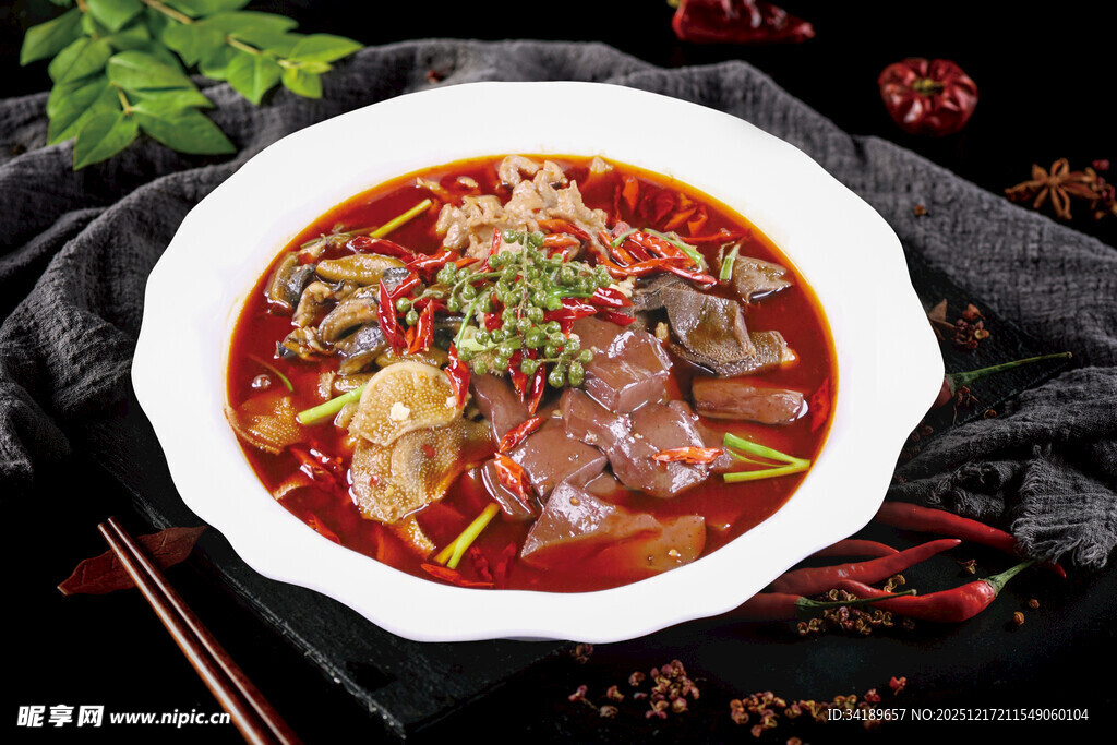 麻辣鲜香毛血旺