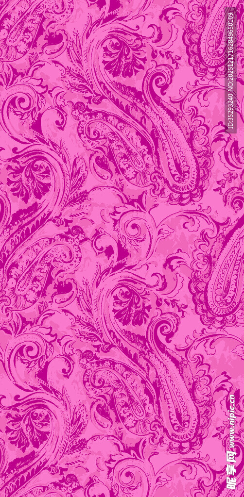 粉色花纹图案背景纹理