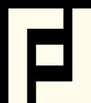 简约黑白几何图案