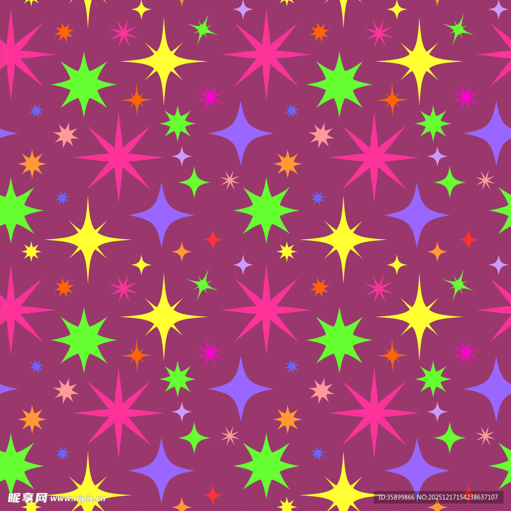 星星图案