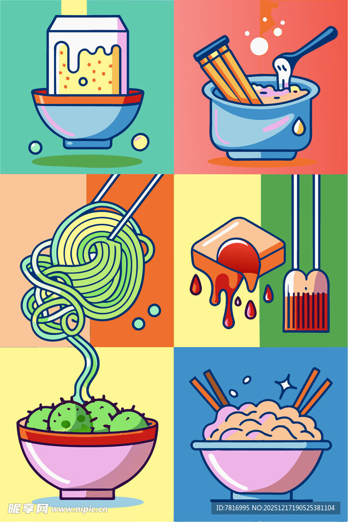 多彩面食制作与成品展示