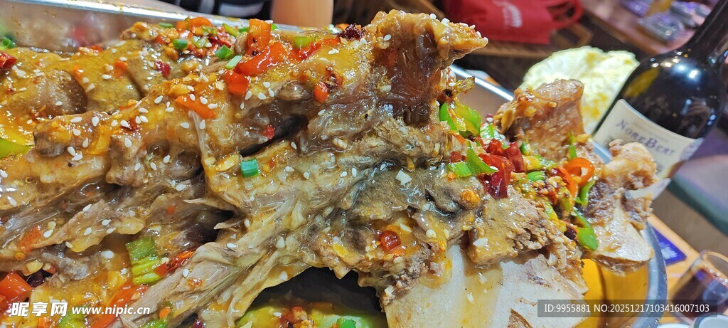 美味丰盛的海鲜烧烤拼盘