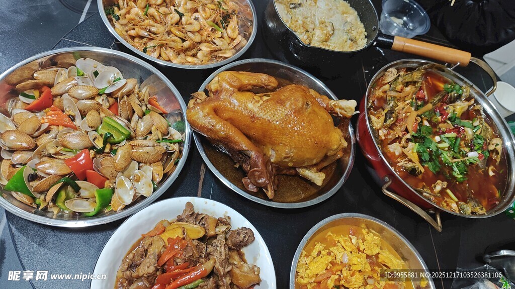 丰盛中式菜肴大集合