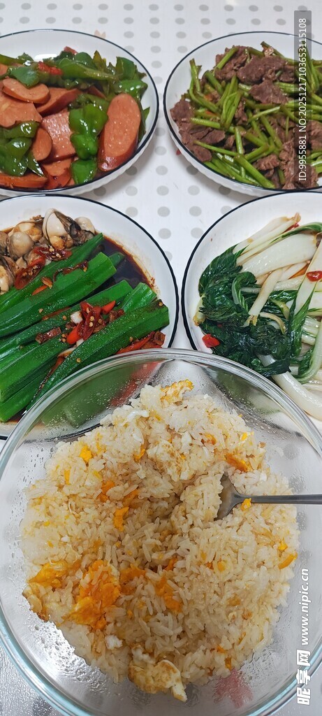 多样美味菜肴展示