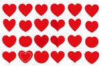 红心图案