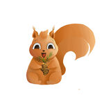 卡通松鼠