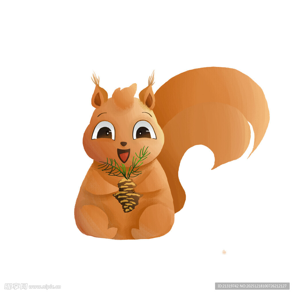 卡通松鼠