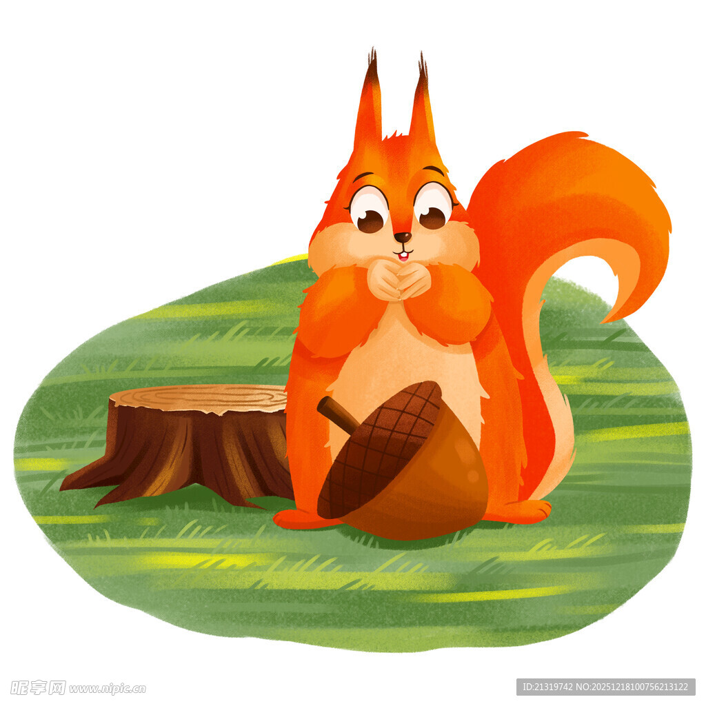 可爱松鼠
