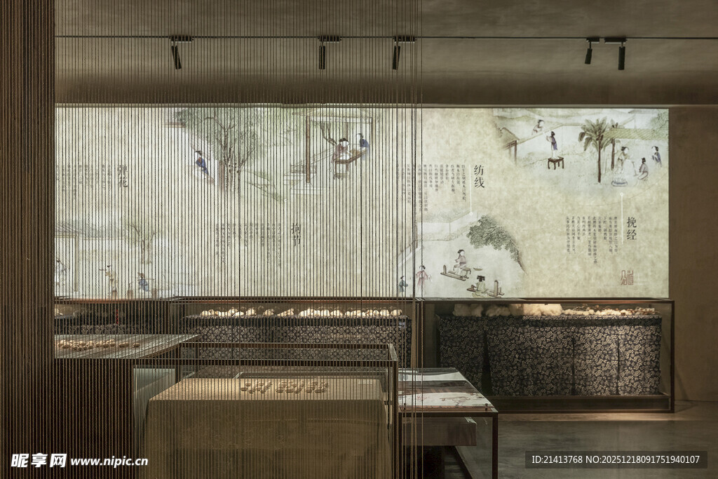 中式雅致展厅陈列空间