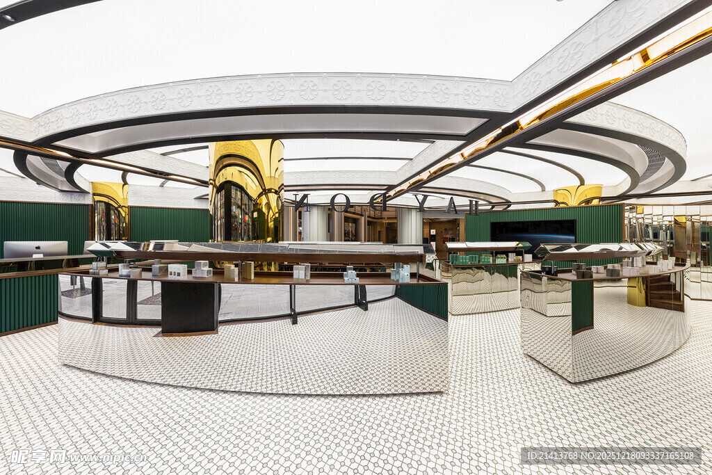 现代时尚环形室内空间设计