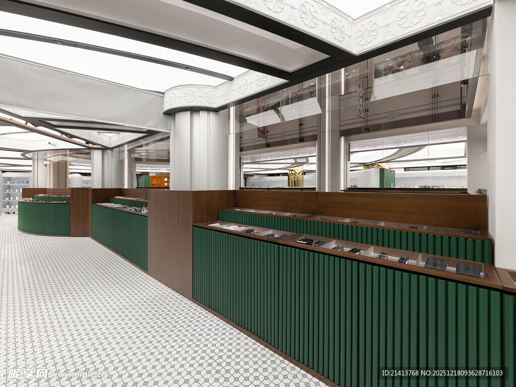 现代风格食堂内部空间