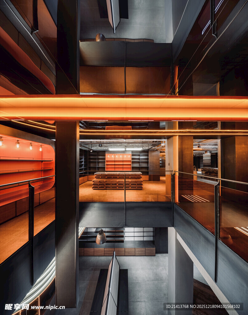 现代工业风室内空间设计