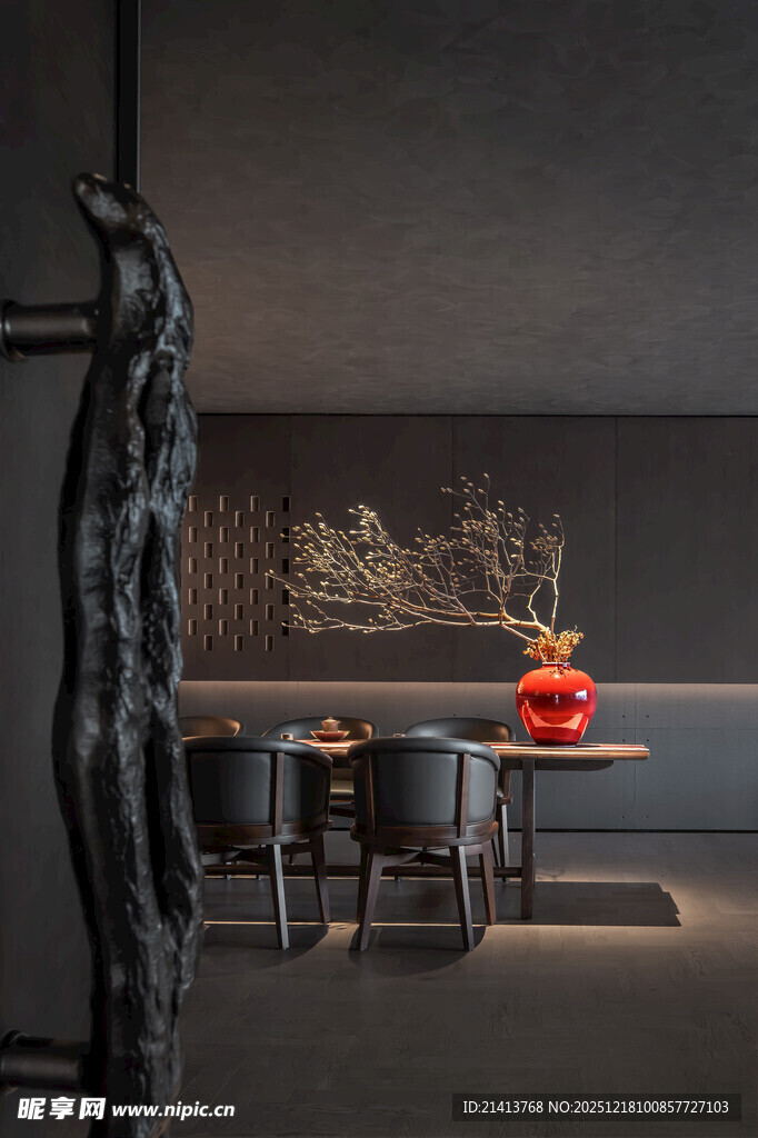 现代简约风室内艺术场景