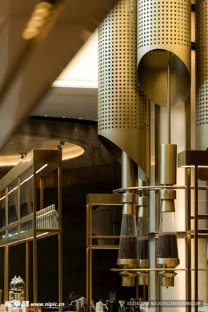 现代工业风室内楼梯场景