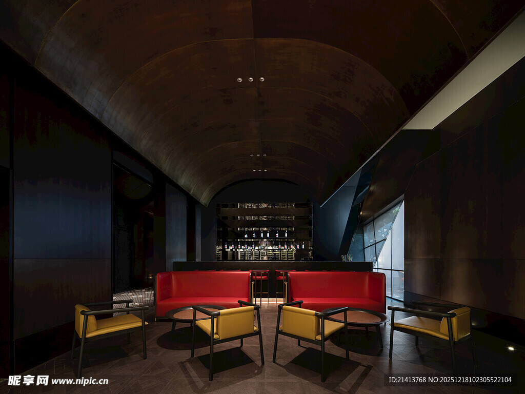 现代风格室内休闲空间