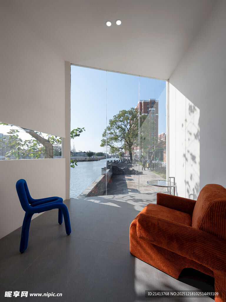 现代简约风室内与户外景观