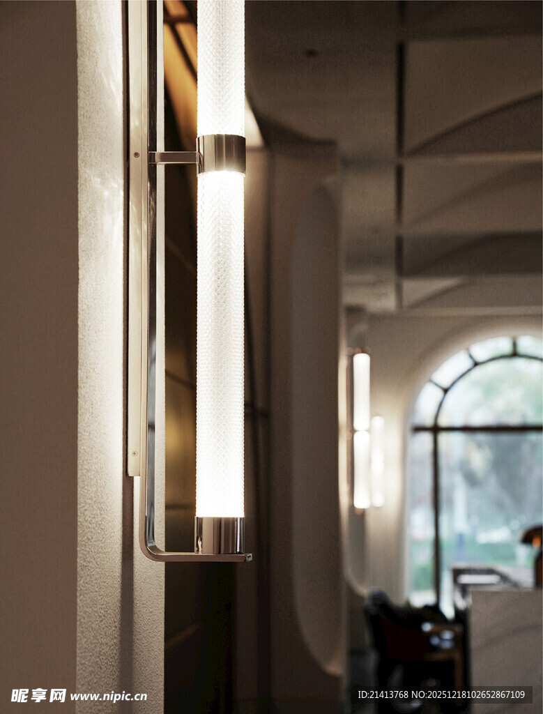 室内走廊现代风格照明设计