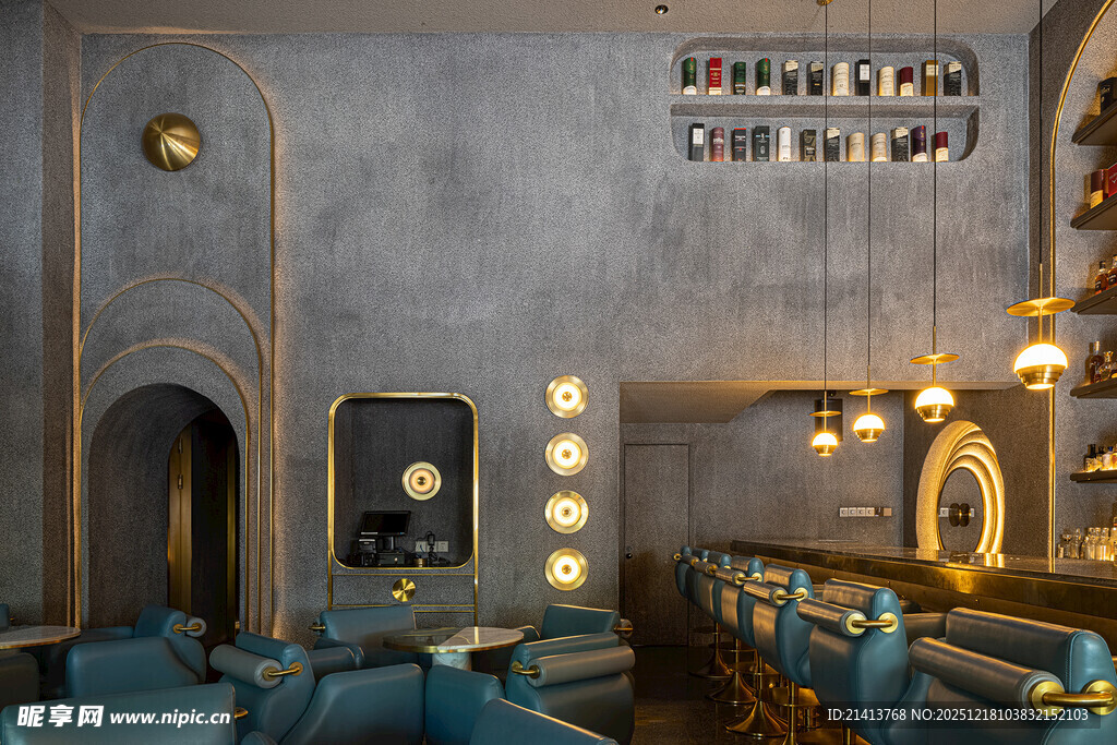 复古工业风室内场景设计