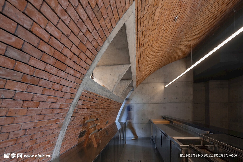 红砖室内空间的独特设计