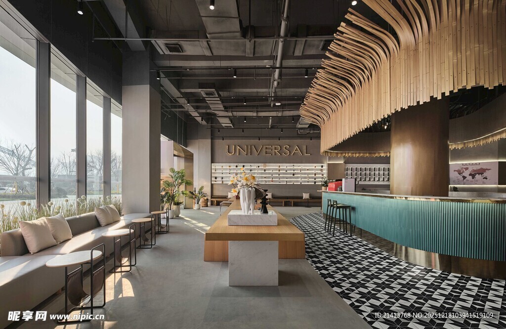 现代风格室内休闲空间