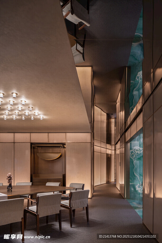 现代奢华餐厅室内空间设计