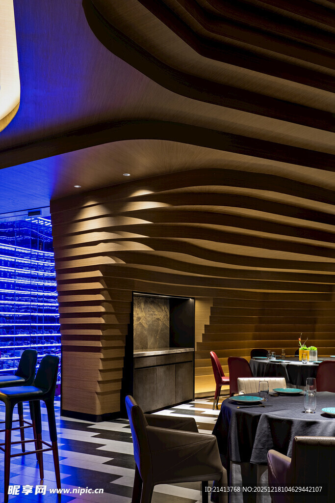 现代时尚餐厅室内空间设计
