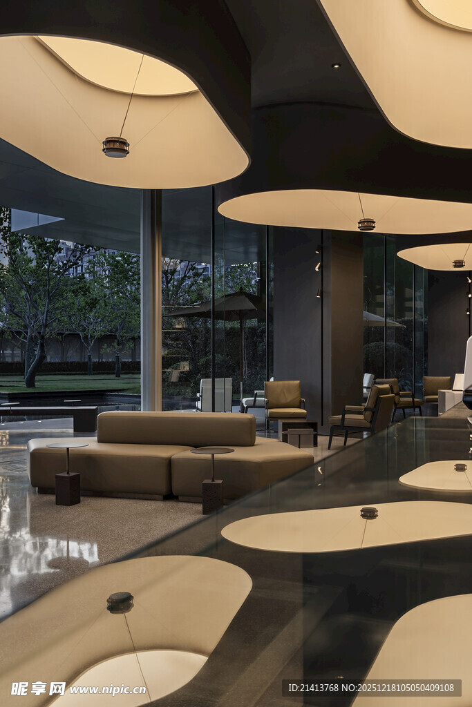 现代时尚客厅室内空间设计