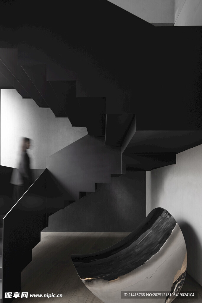 现代简约风格室内楼梯设计