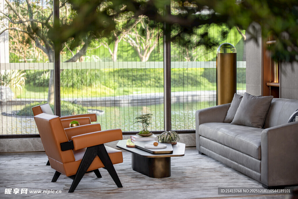 现代简约风户外休闲客厅