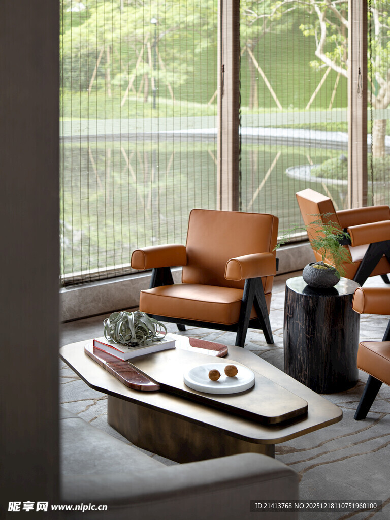 现代简约风客厅舒适一角