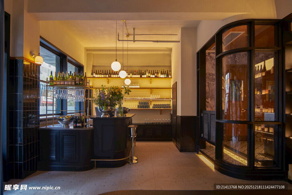 复古风格的精致室内空间