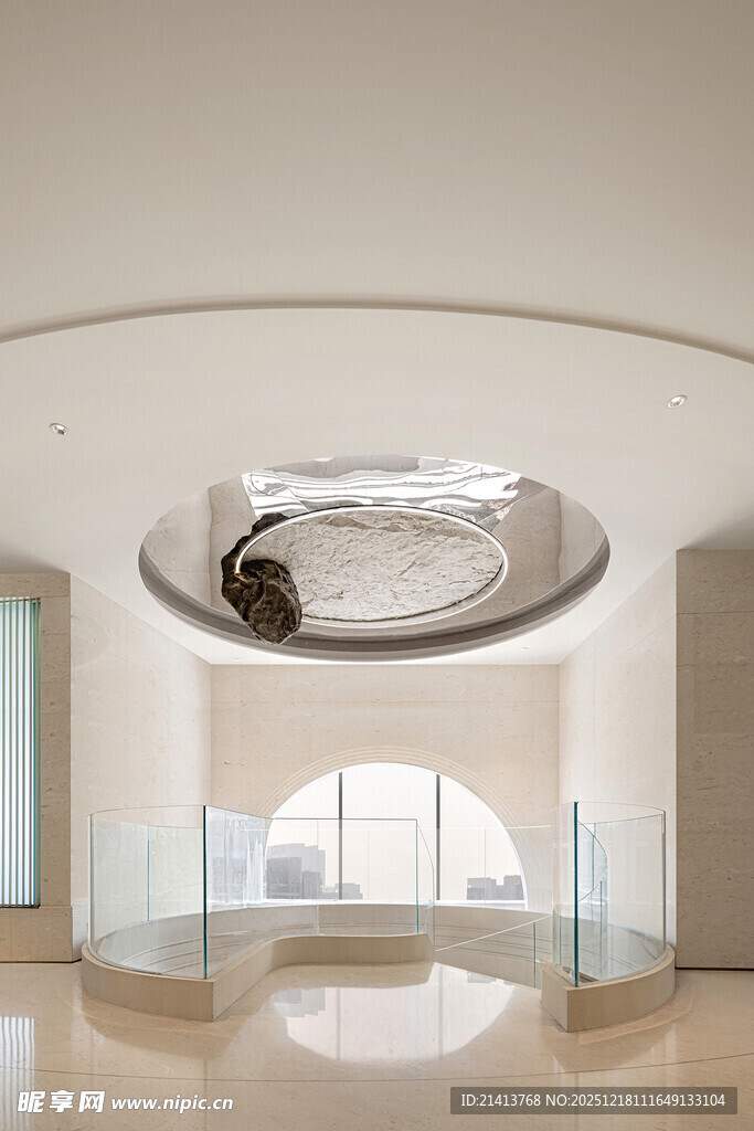 现代圆形室内空间设计