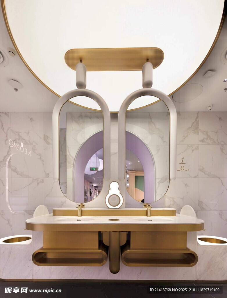 现代简约风格洗手台设计