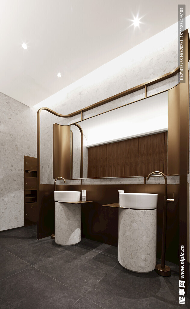 现代简约风格卫生间设计