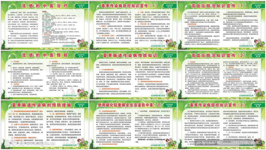 健康教育宣传栏 