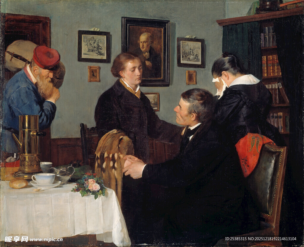 家庭聚会中的温馨时刻