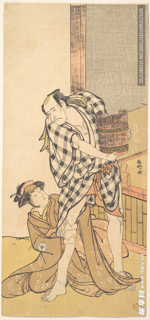 古代人物互动场景图