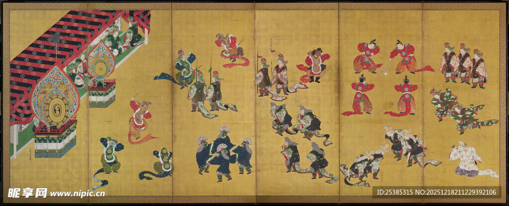 古代人物活动场景画作