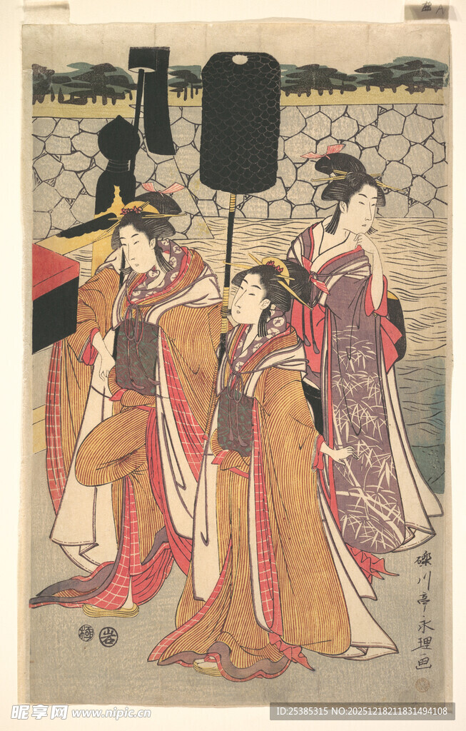 古代女子聚会场景