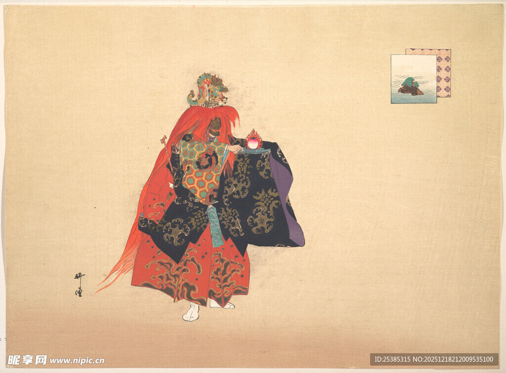 古代人物服饰绘画