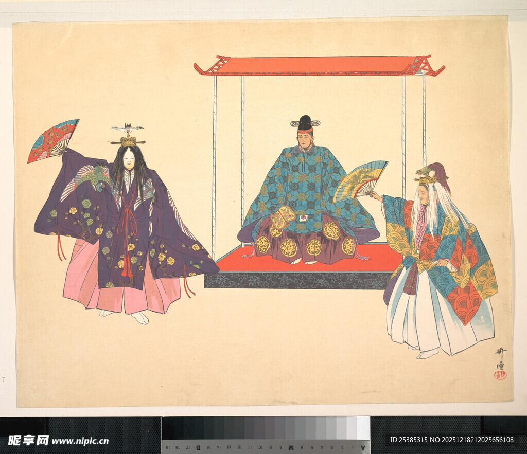 古代人物服饰场景图